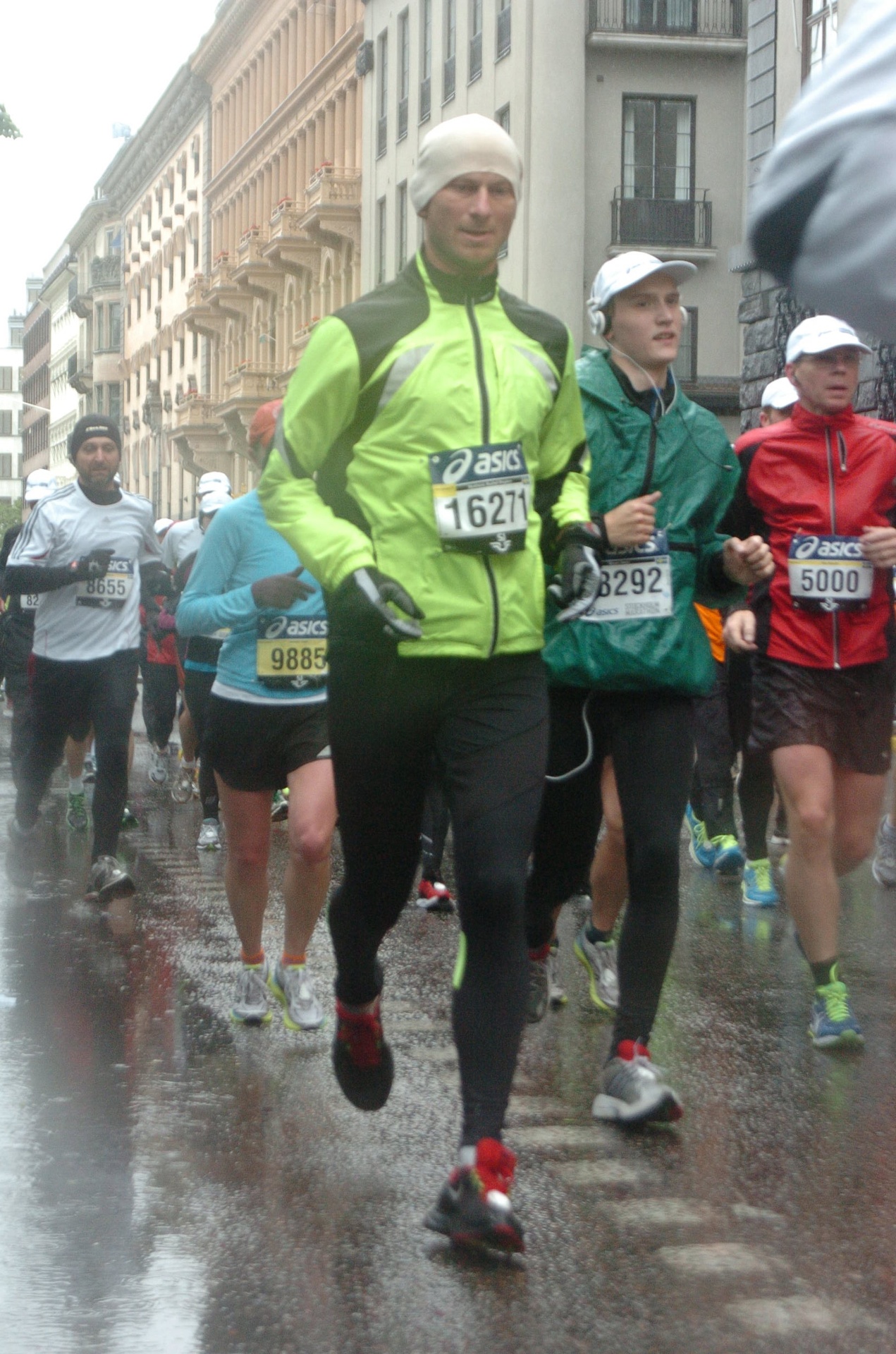 Mathias springer maraton i regn